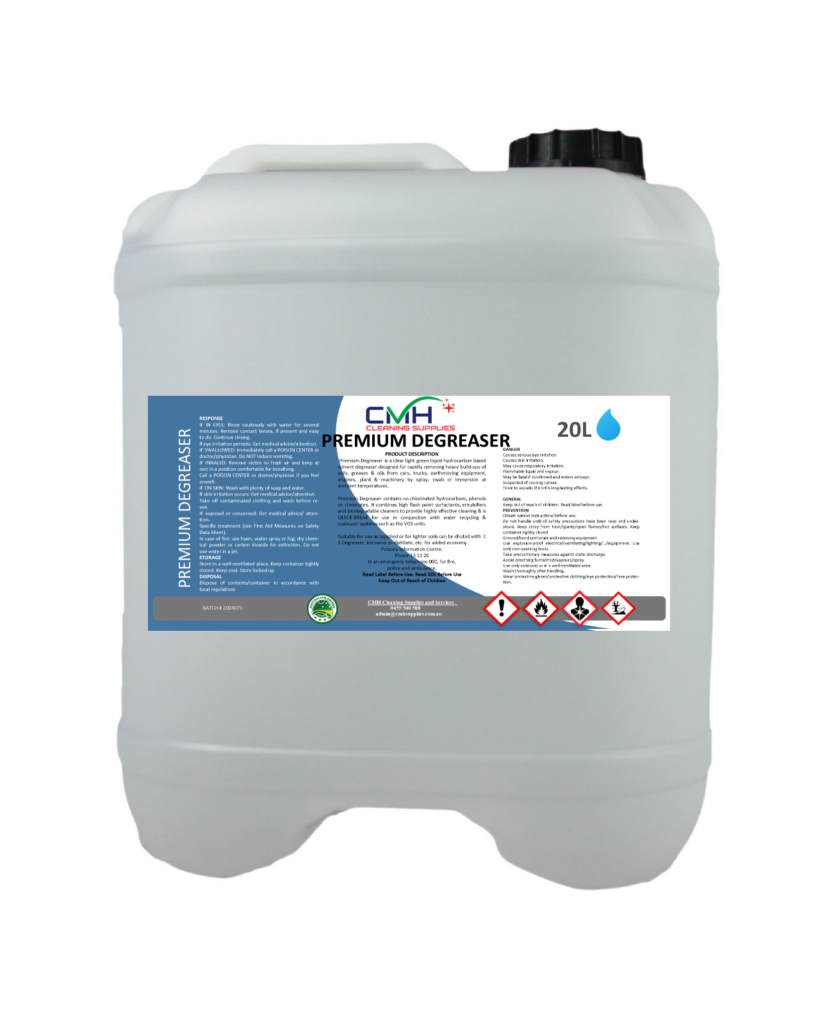 Premium Degreaser Quick Break CMH Cleaning Supplies and Services