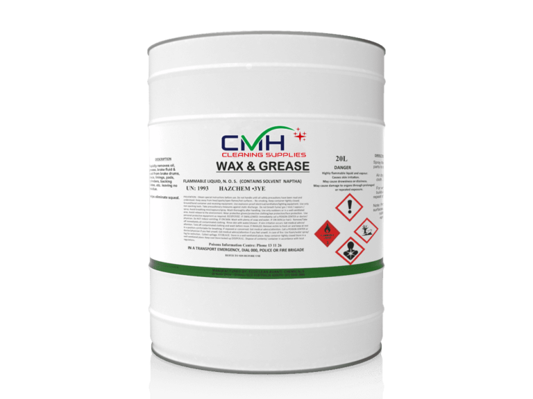 Wax and Grease Remover Heavy Duty Cleaning Solvent CMH Cleaning Supplies and Services